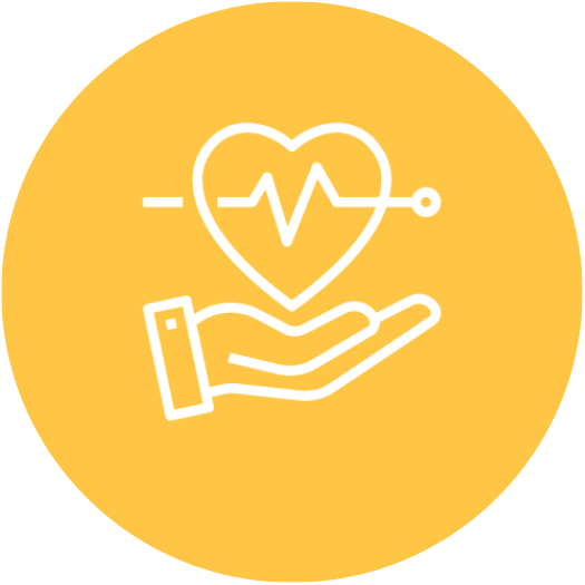 Hands clasping icon.