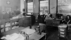 1920s office.