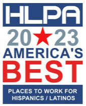 HLPA 2023 America's Best Places to work for Hispanics / Latinos.